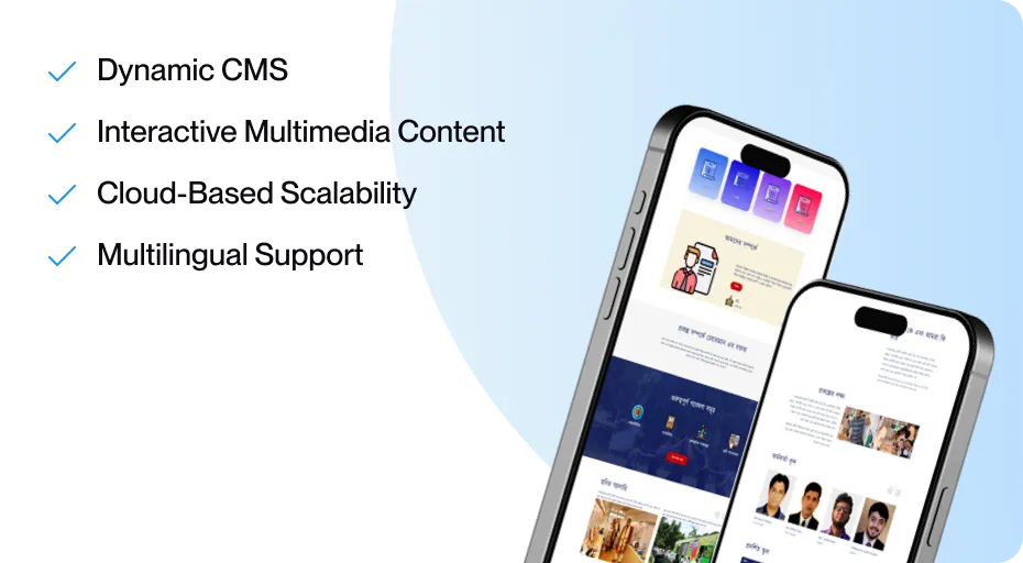 Web Portal and Content Management System