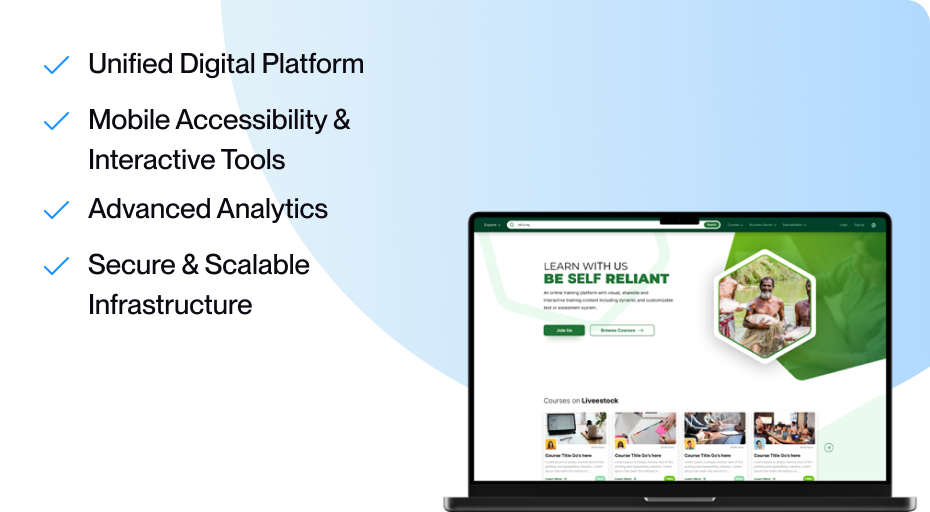 Learning Management System (LMS) for Micro-Entrepreneurs