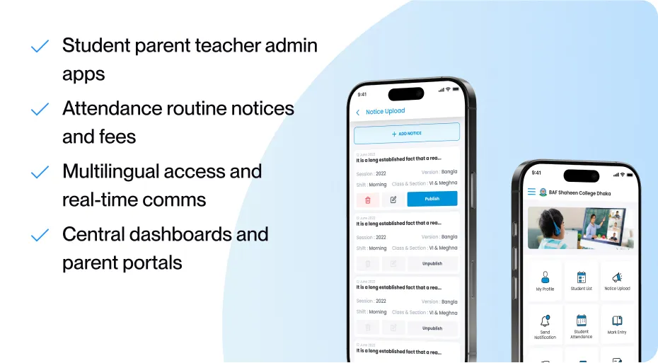 BAF Shaheen School Management App