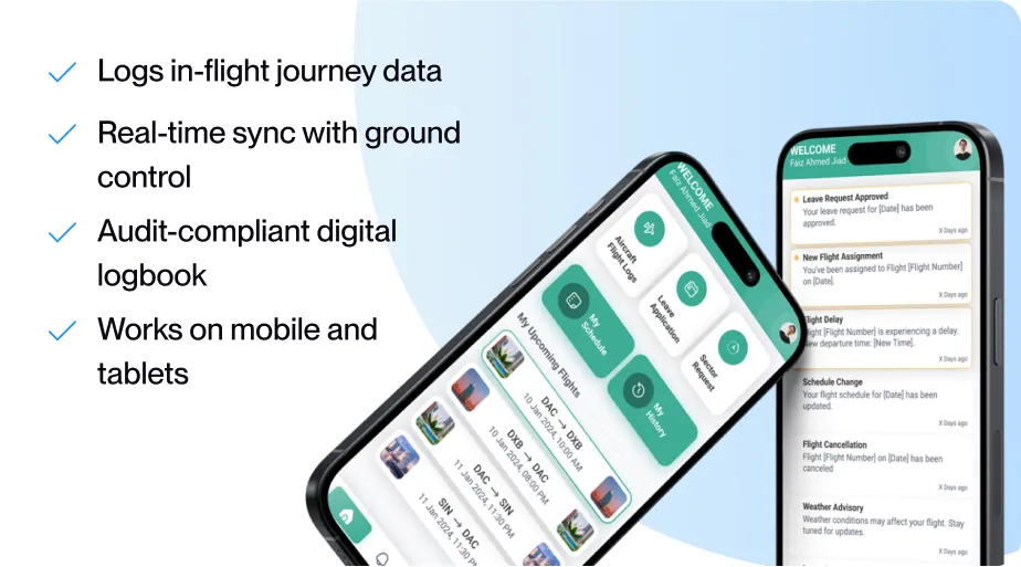 Digital Flight log System